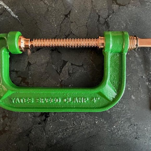 BRAND NEW (2) Sets of (3) C-Clamps - 4", 6", and 8" Ductile Iron Speed Clamp Set - Picture 2 of 5